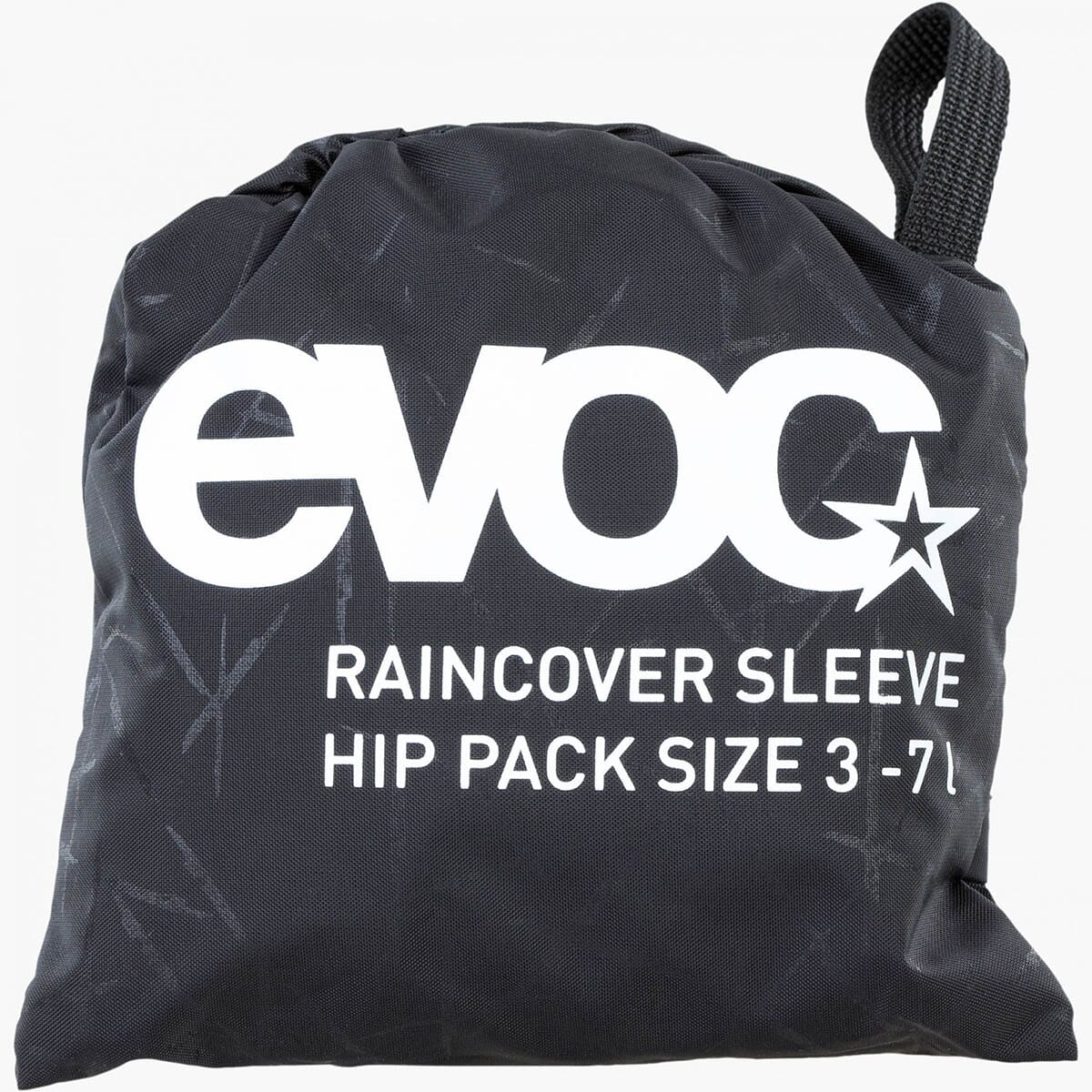 Housse de Pluie EVOC RAINCOVER SLEEVE pour Sacoche Banane HIP PACK Noir