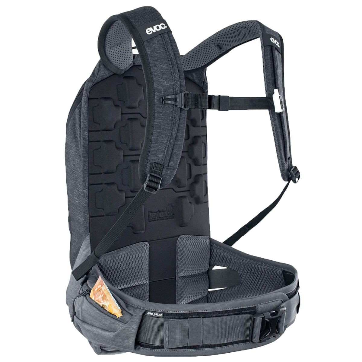 Sac à Dos avec Dorsale EVOC TRAIL PRO 10 Noir