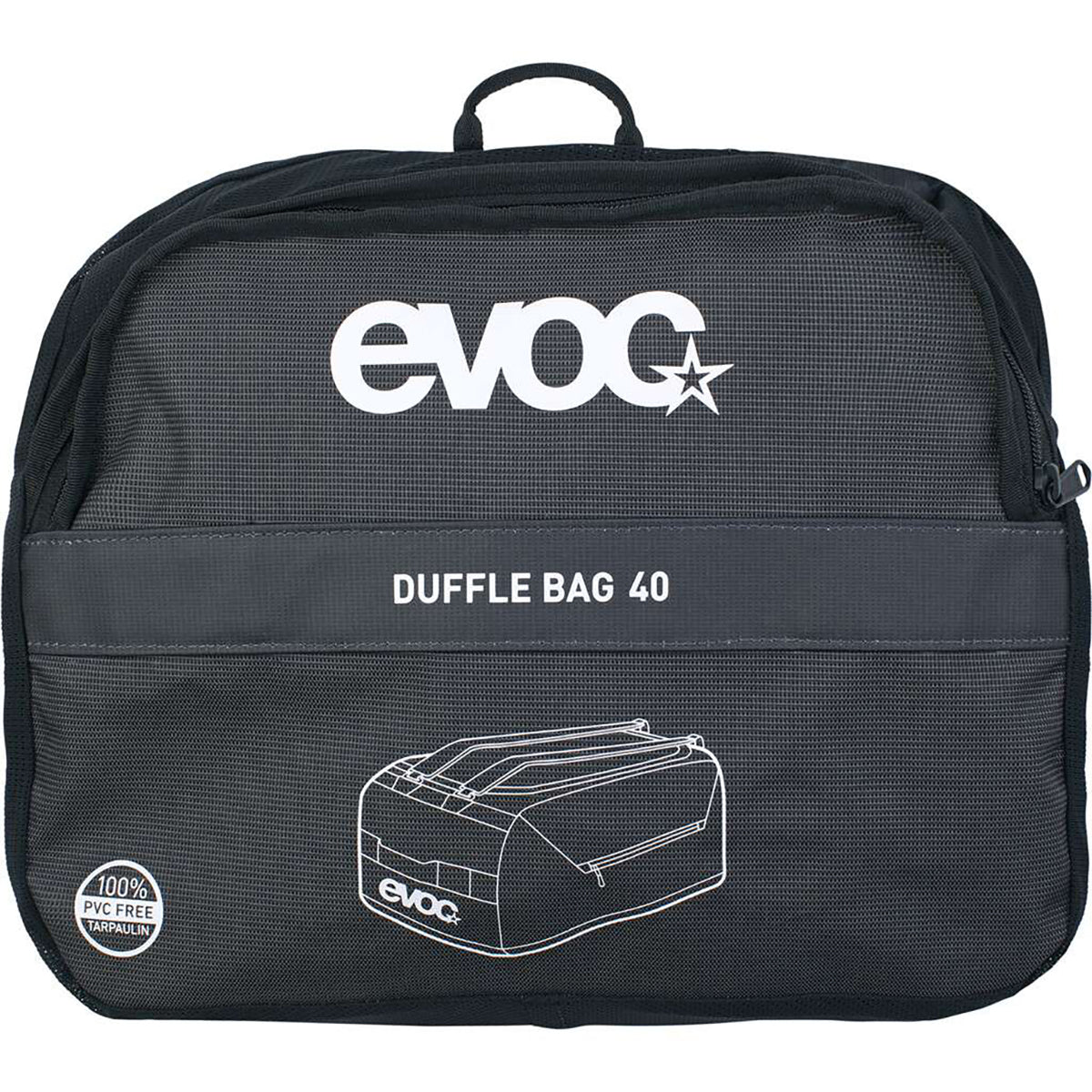 EVOC DUFFLE 40 Reistas Zwart