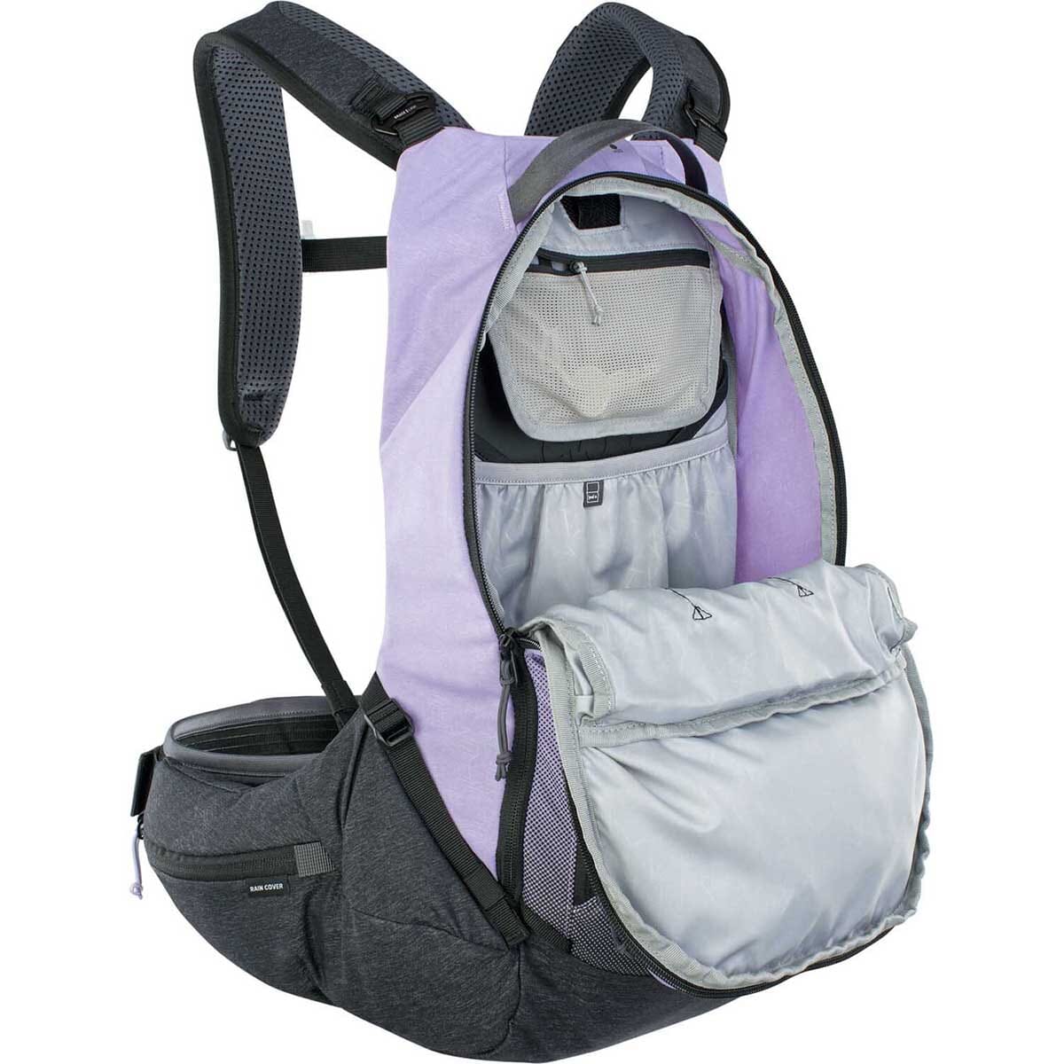 Sac à Dos avec Dorsale EVOC TRAIL PRO 16L Violet