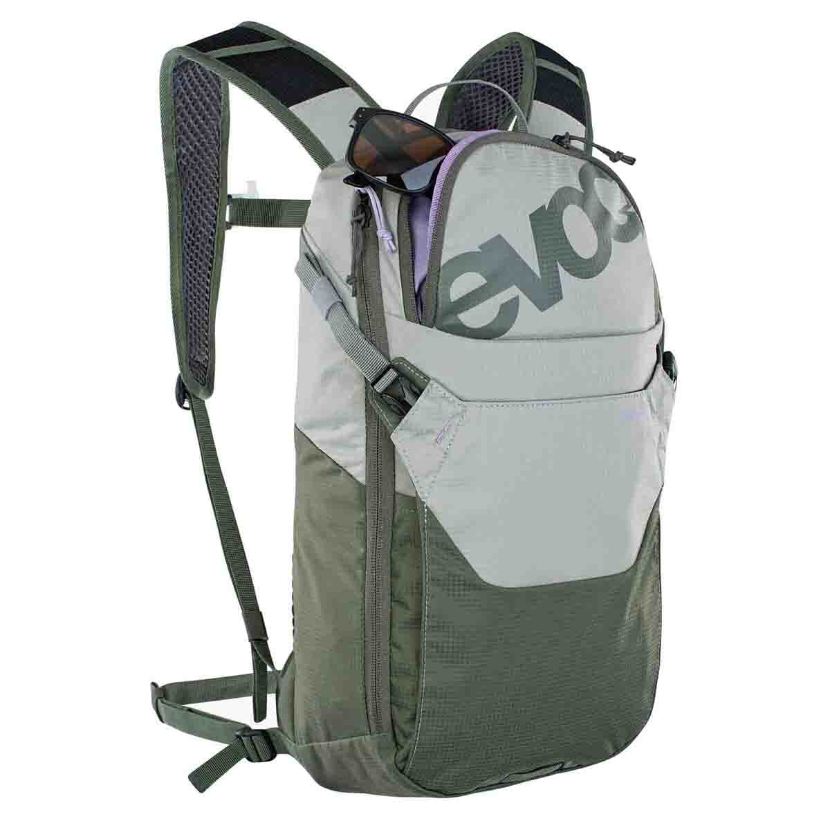 Sac à Dos EVOC RIDE 8L Gris/Kaki