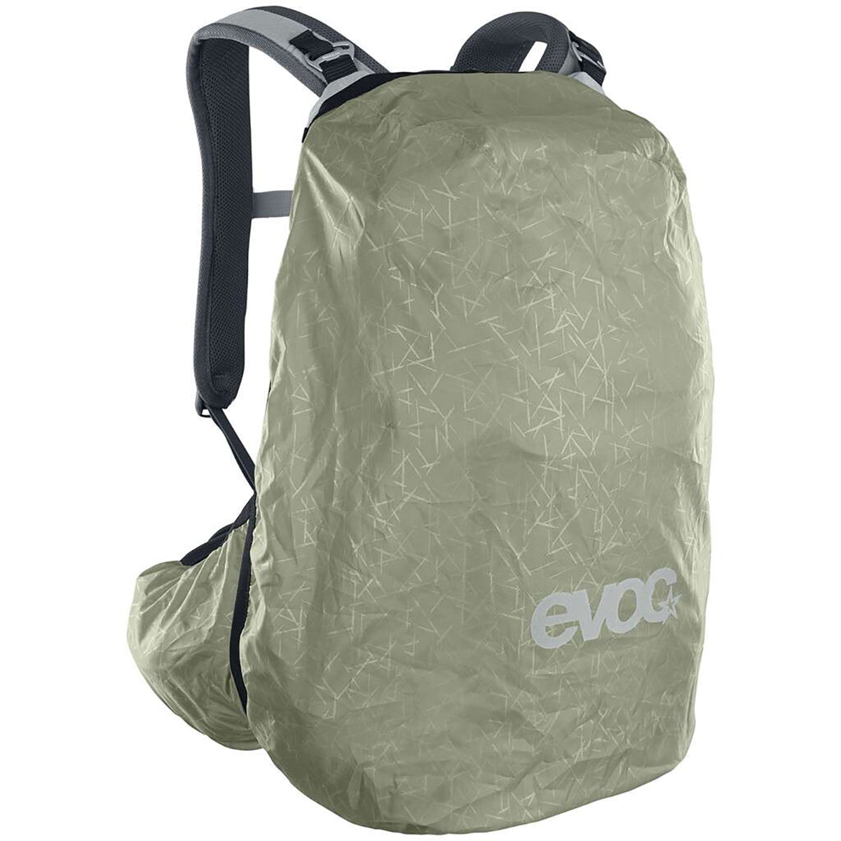 Rugzak met rugpand EVOC TRAIL PRO 16 Grijs