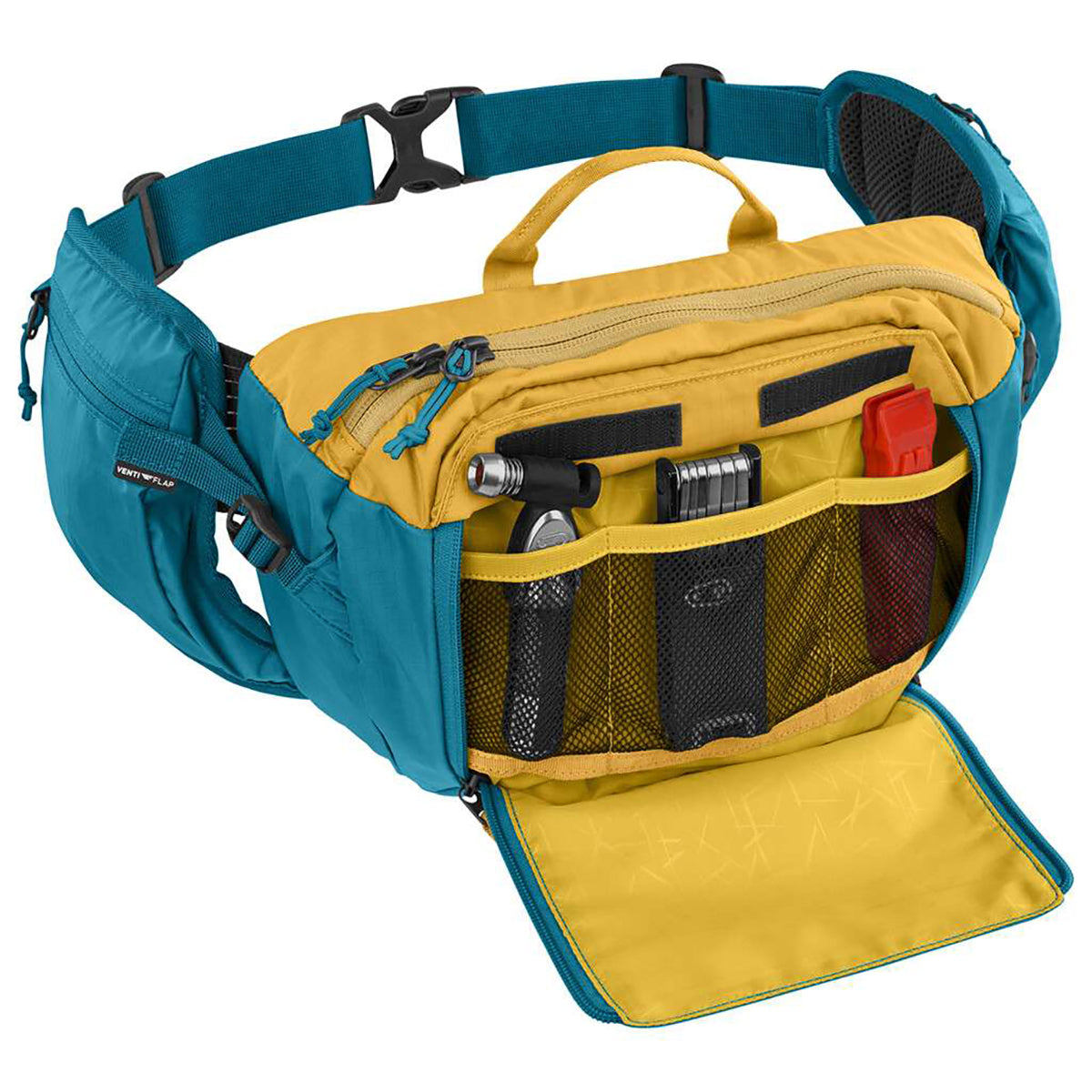 EVOC HIP PACK 3L Bananentas Blauw/Geel