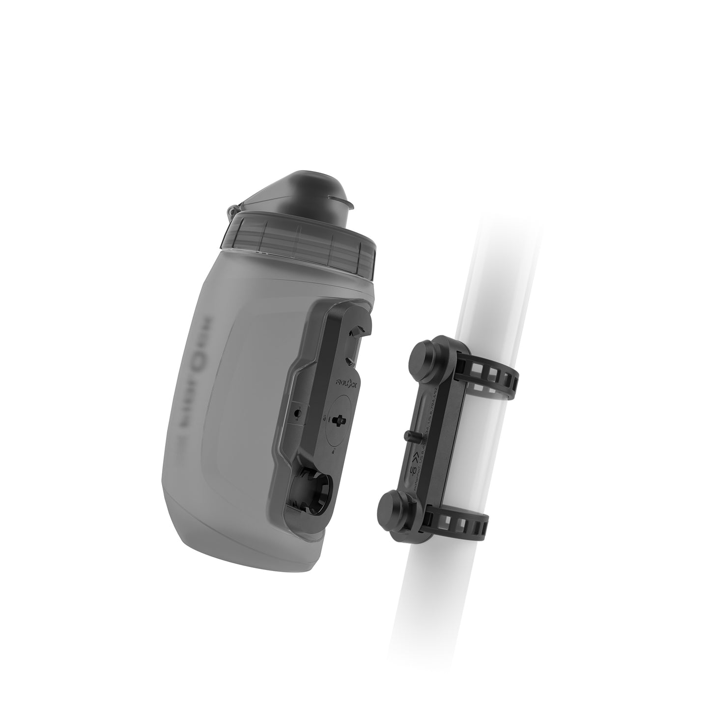 Fles- en bidonhouderset FIDLOCK TWIST UNI BASE Zwart
