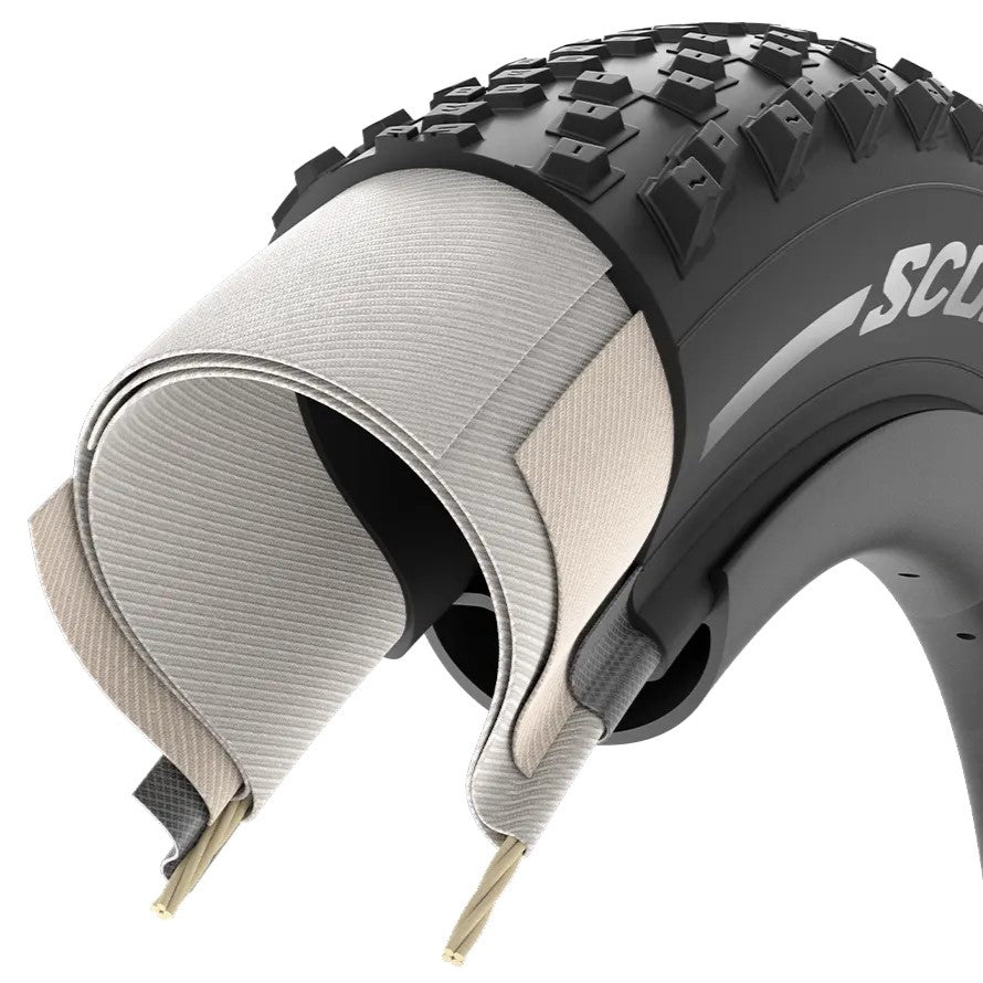 PIRELLI SCORPION XC RC 29x2.4 ProWall band Tubeless Ready Flexibel Zwart/Goud 4354000