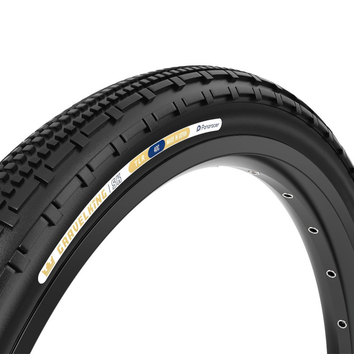 PANARACER GRAVELKING SK TLR 700x35c Tubeless Ready Zwart band