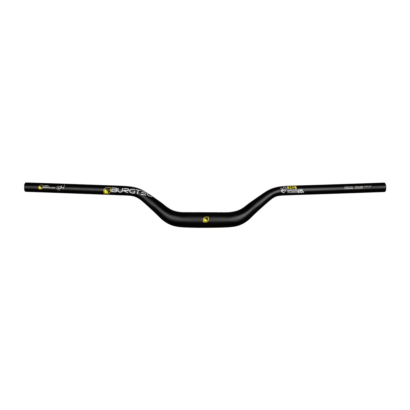 BURGTEC RIDE HIGH JOSH BRYCELAND SIGNATURE Hanger Stijging 65mm 800mm Zwart