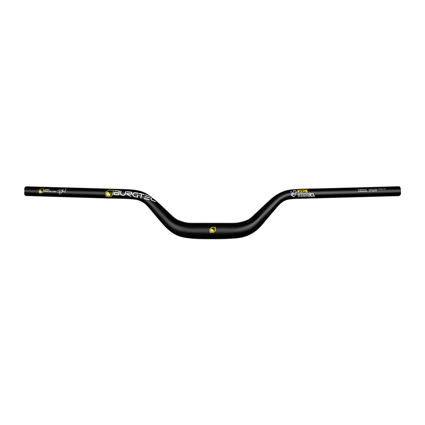 BURGTEC RIDE HIGH JOSH BRYCELAND SIGNATURE Hanger Stijging 80mm 800mm Zwart