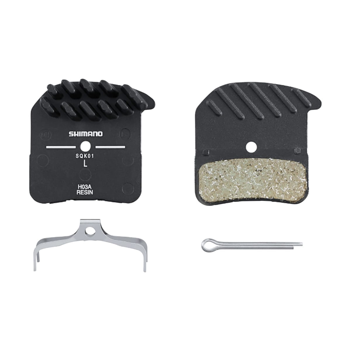 SHIMANO H03A 4 Zuigers SAINT / XT 8020 / ZEE Geventileerde organische remblokken