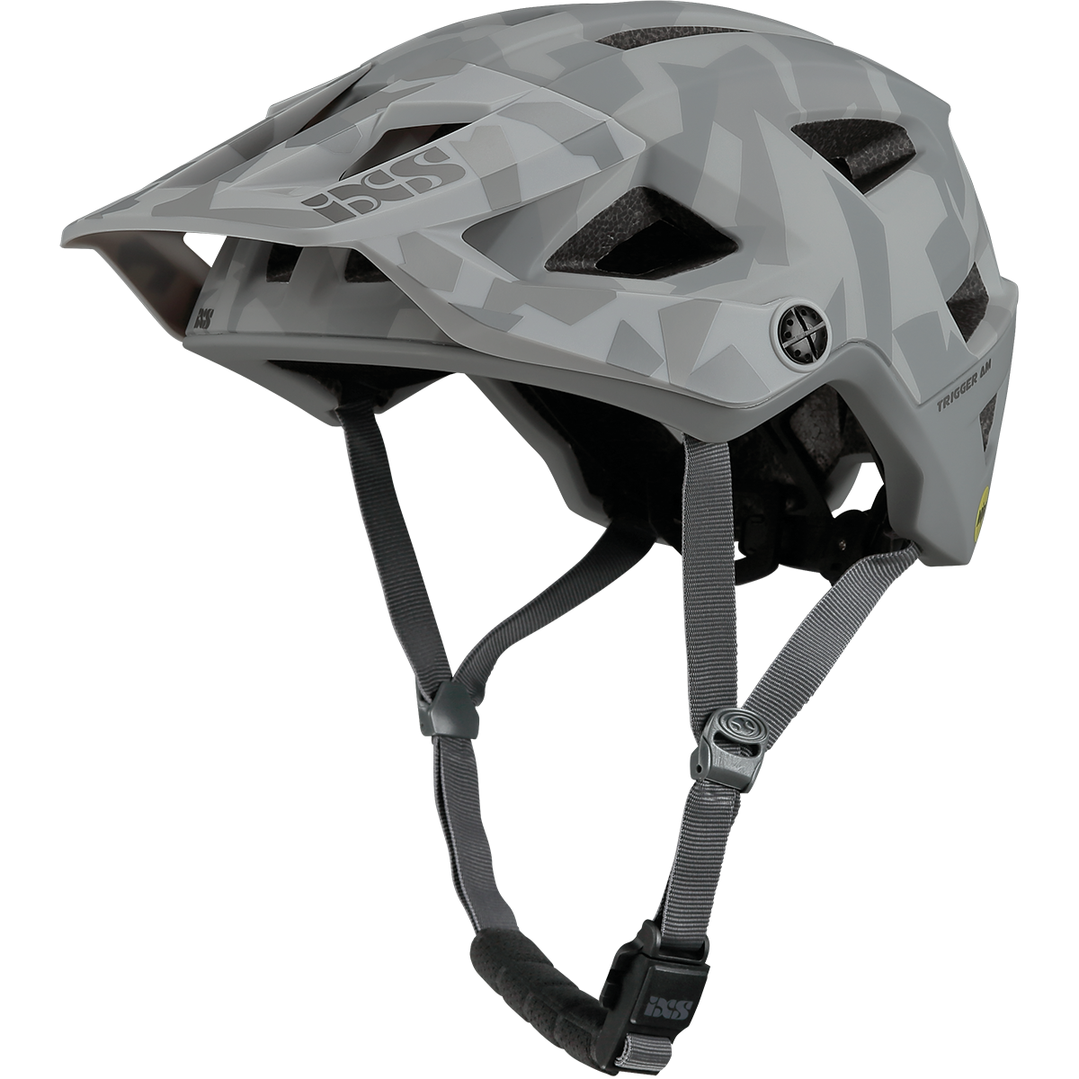 IXS TRIGGER AM MIPS Camo MTB Helm Grijs