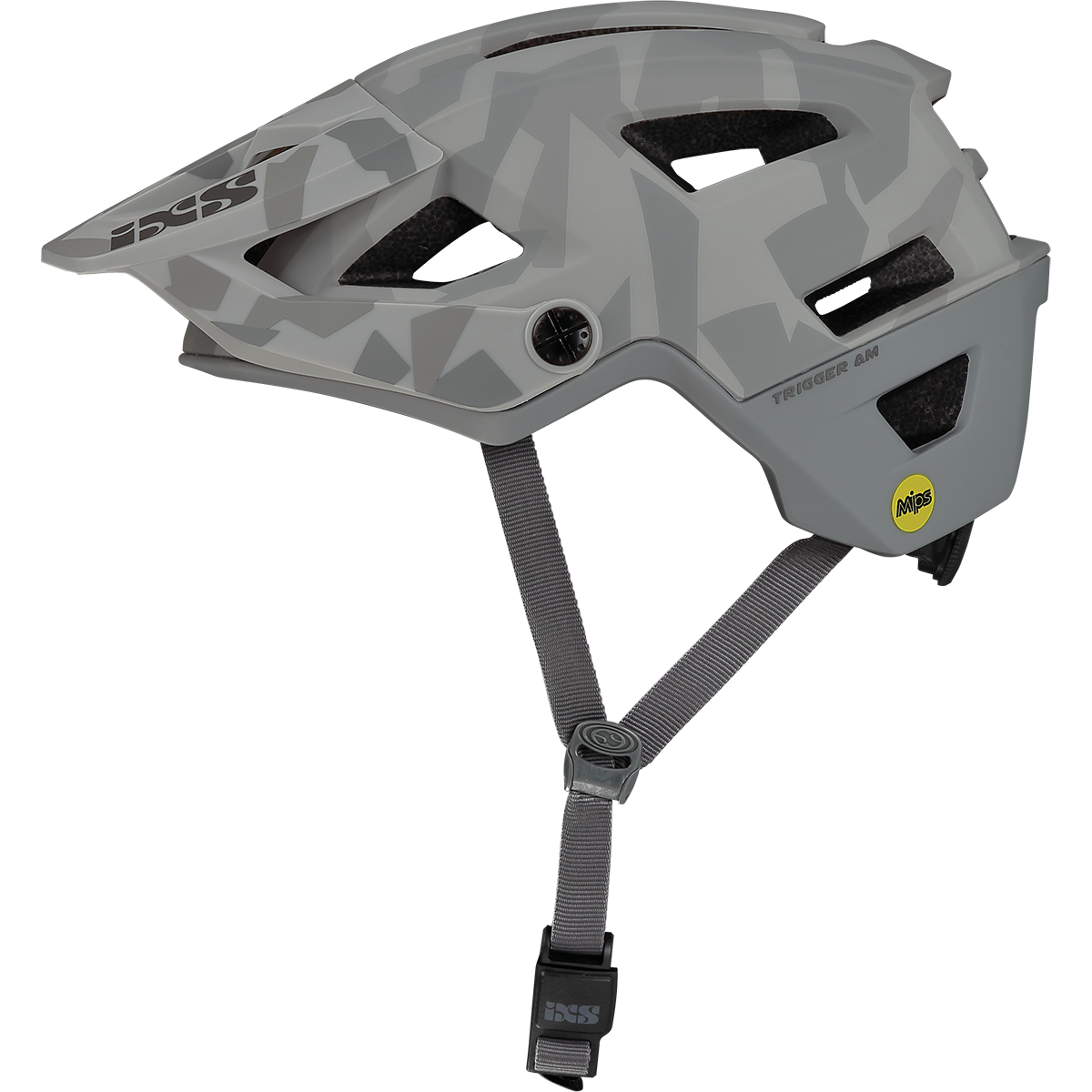 IXS TRIGGER AM MIPS Camo MTB Helm Grijs