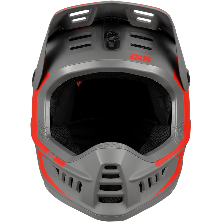 IXS XACT EVO MTB Helm Rood/Grijs