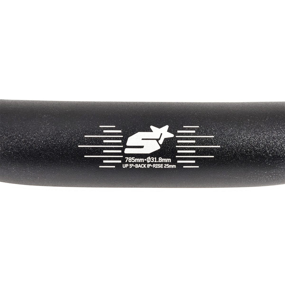 Cintre SPANK SPOON Rise 25 mm 31,8/785 mm Noir