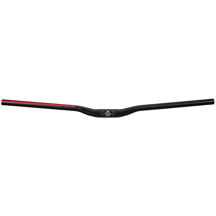 SPANK SPOON 800 Rise 20mm 800mm Zwart/Rood Hanger