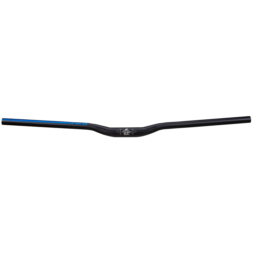SPANK SPOON 800 Rise 20mm 800mm Zwart/Blauw Hanger