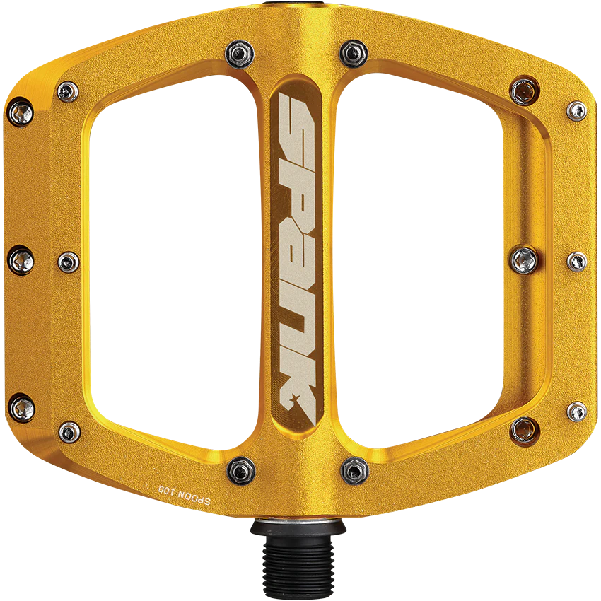 SPANK SPOON REBOOT S Gouden platte pedalen