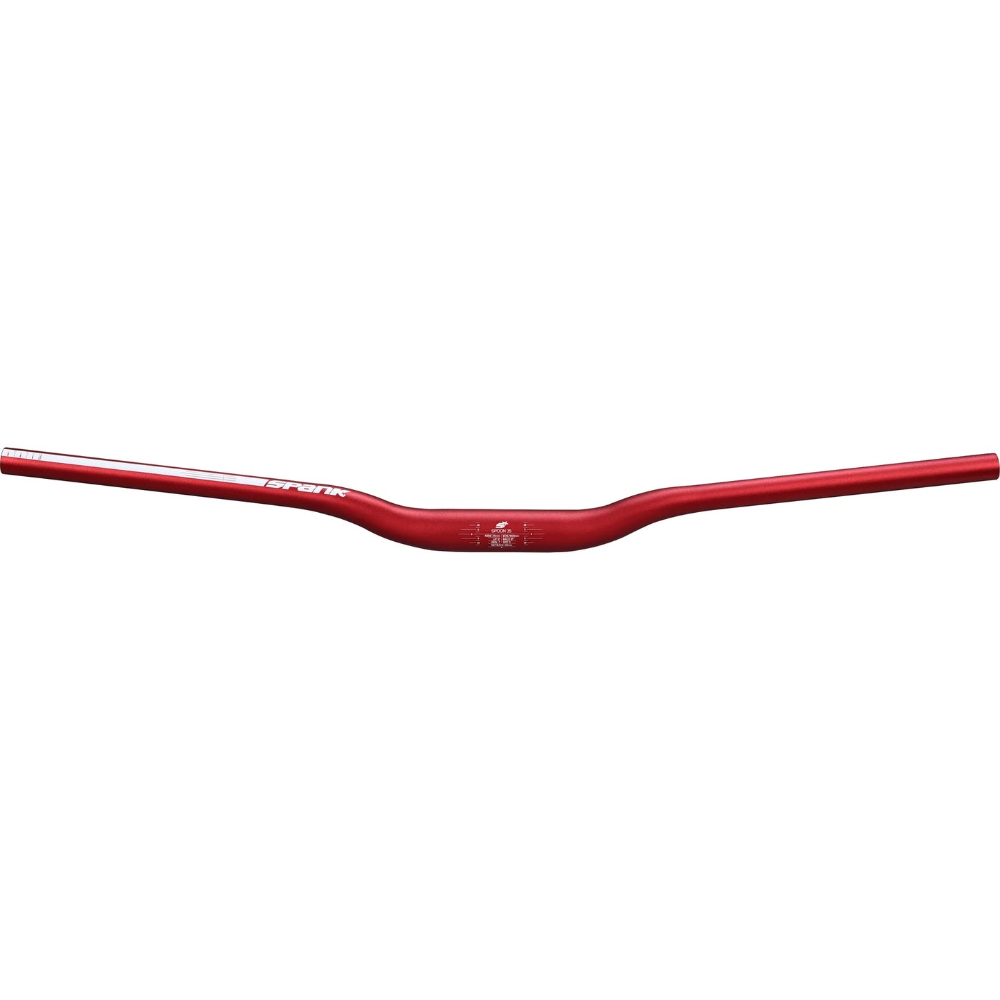 SPANK SPOON 35 Hanger Stijging 25mm 800mm Rood