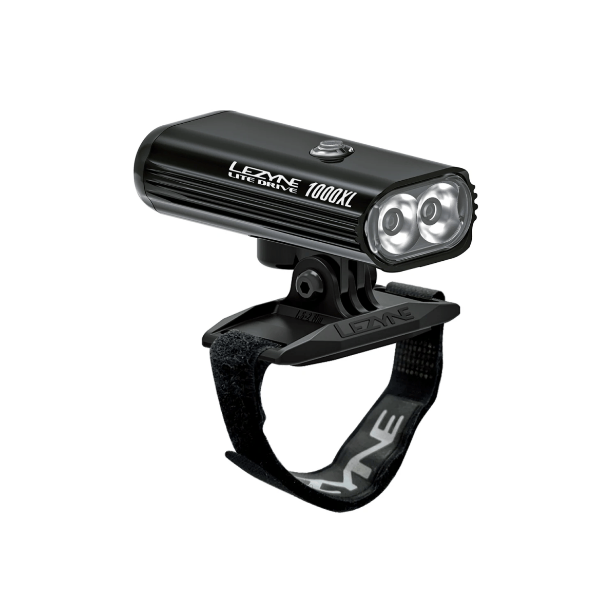 LEZYNE HELMET LITE DRIVE 1000XL voorlamp Zwart