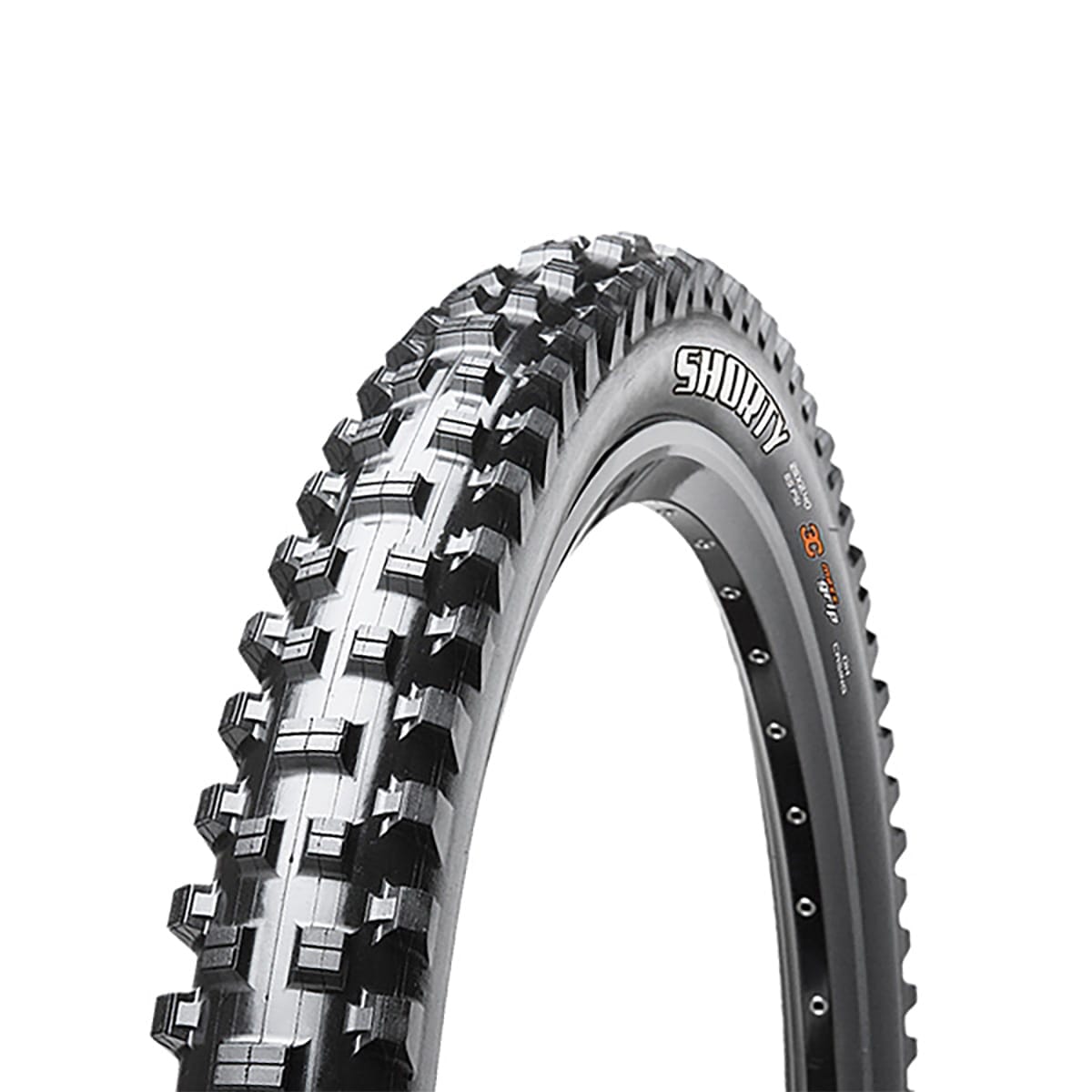 Pneu MAXXIS SHORTY 27,5x2,40 WT Double Down 3C Grip Tubeless Ready Souple Noir