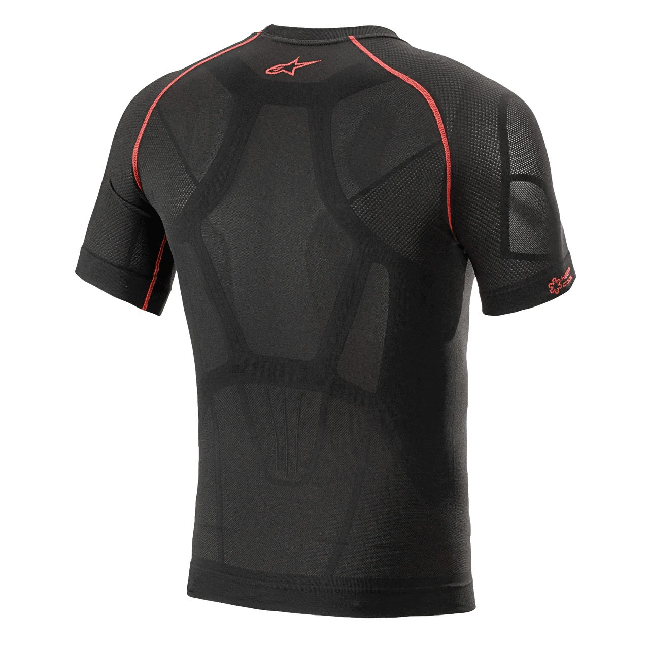 ALPINESTARS RIDE TECH V2 SUMMER Ondergoed met korte mouwen Zwart/Rood