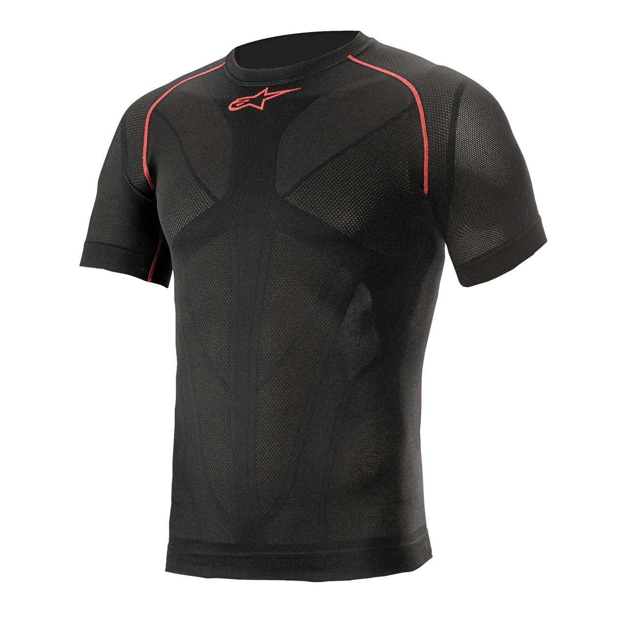 ALPINESTARS RIDE TECH V2 SUMMER Ondergoed met korte mouwen Zwart/Rood