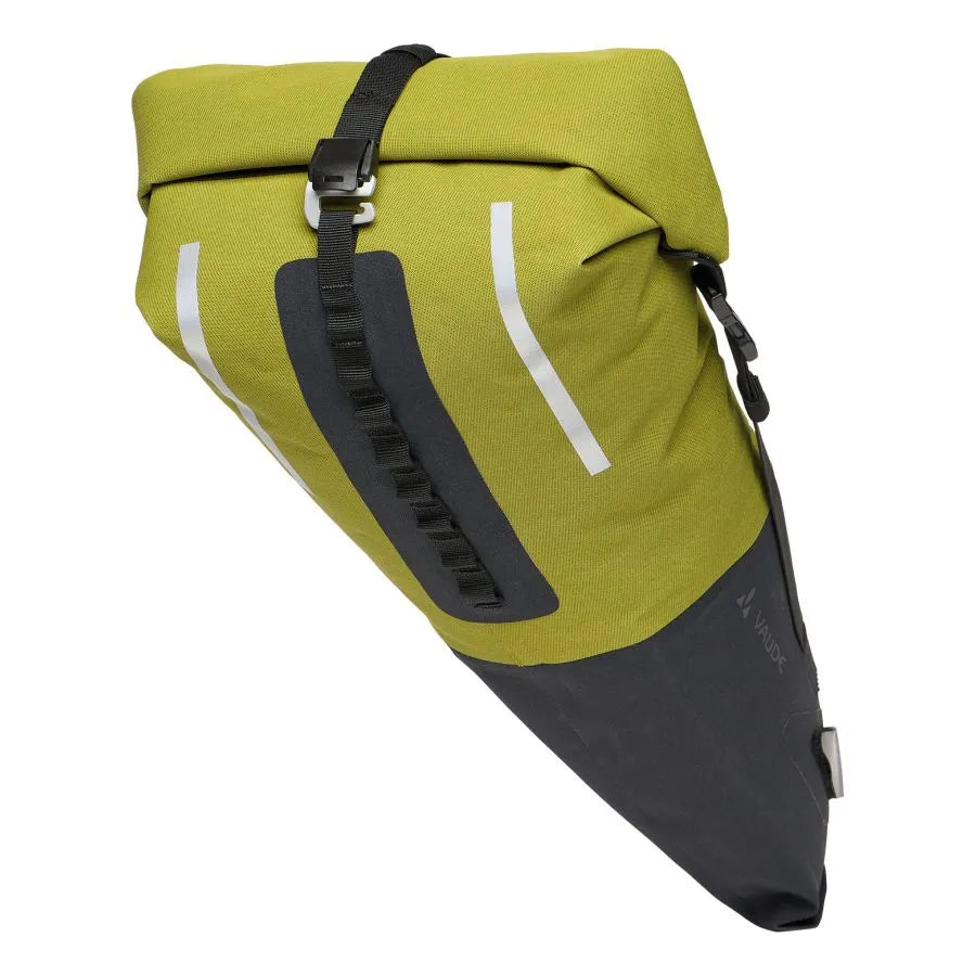 VAUDE TRAILSADDLE L 10,5 L Zadeltas Zwart/Groen