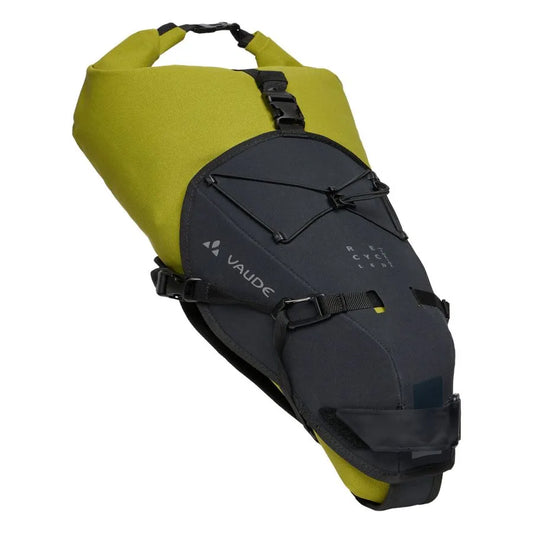 VAUDE TRAILSADLE CAGE 15 L Zadeltas Zwart/Groen