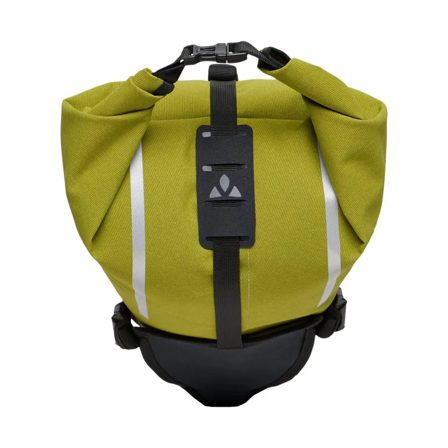VAUDE TRAILSADLE CAGE 15 L Zadeltas Zwart/Groen