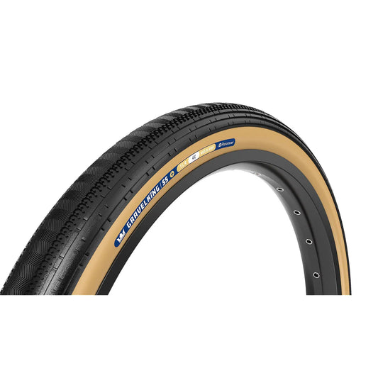 PANARACER GRAVELKING SEMISLICK+ TLR 700x30c Tubeless voorbereid Beige band