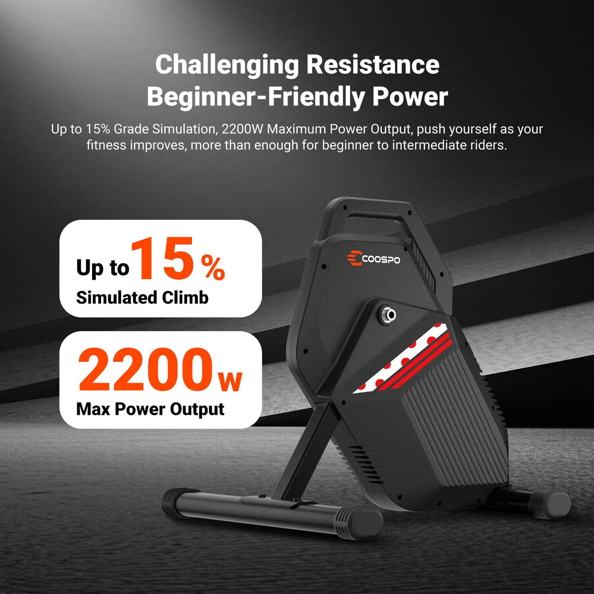 COOSPO T10 Smart Fietstrainer