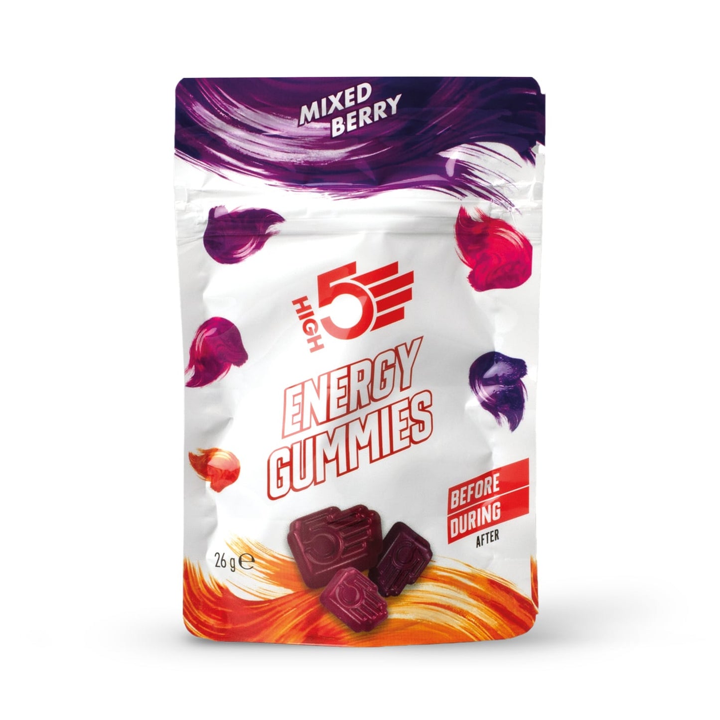 High5 ENERGY GUMMIES (26g) Rode vruchten