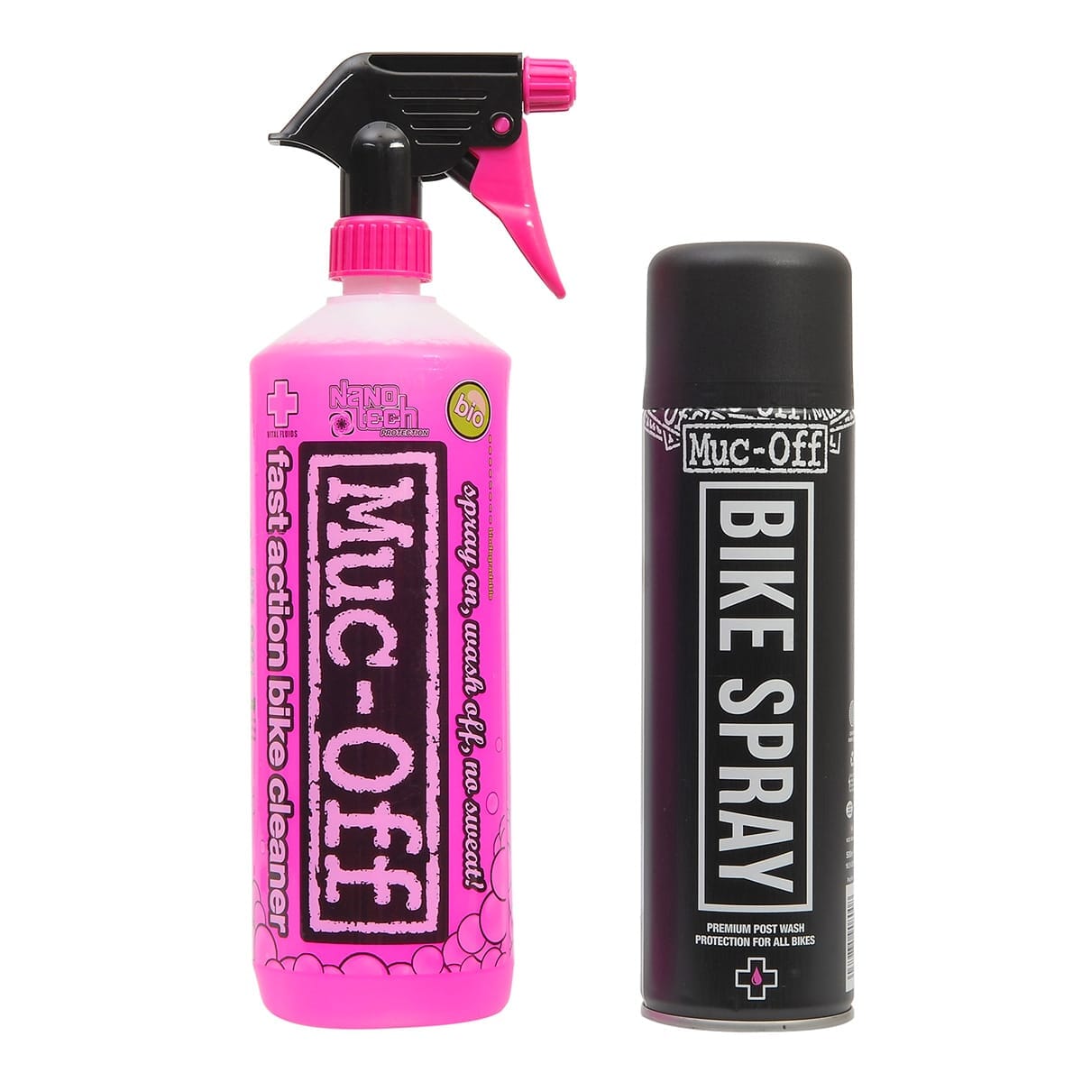 Pack Nettoyant MUC-OFF Bike Cleaner (1 L) + Lustrant MUC-OFF BIKE PROTECT (500 ml)