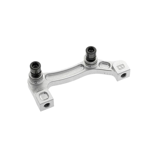 Remklauwadapter voor/achter PM / IS HOPE (Voor 203 mm / Achter 183 mm) #HBMB Zilver