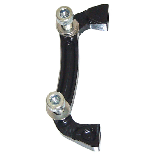 Voorremklauwadapter PM / IS HOPE-schijf 183 mm (+23 mm) #HBMJ Zwart