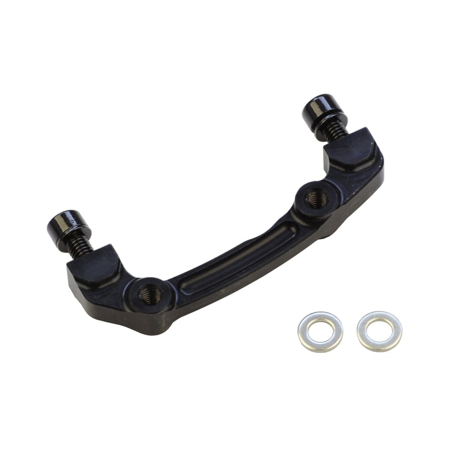 Remklauwadapter voor/achter PM / IS HOPE (Voor 180mm / Achter 160mm) #HBMF Zwart
