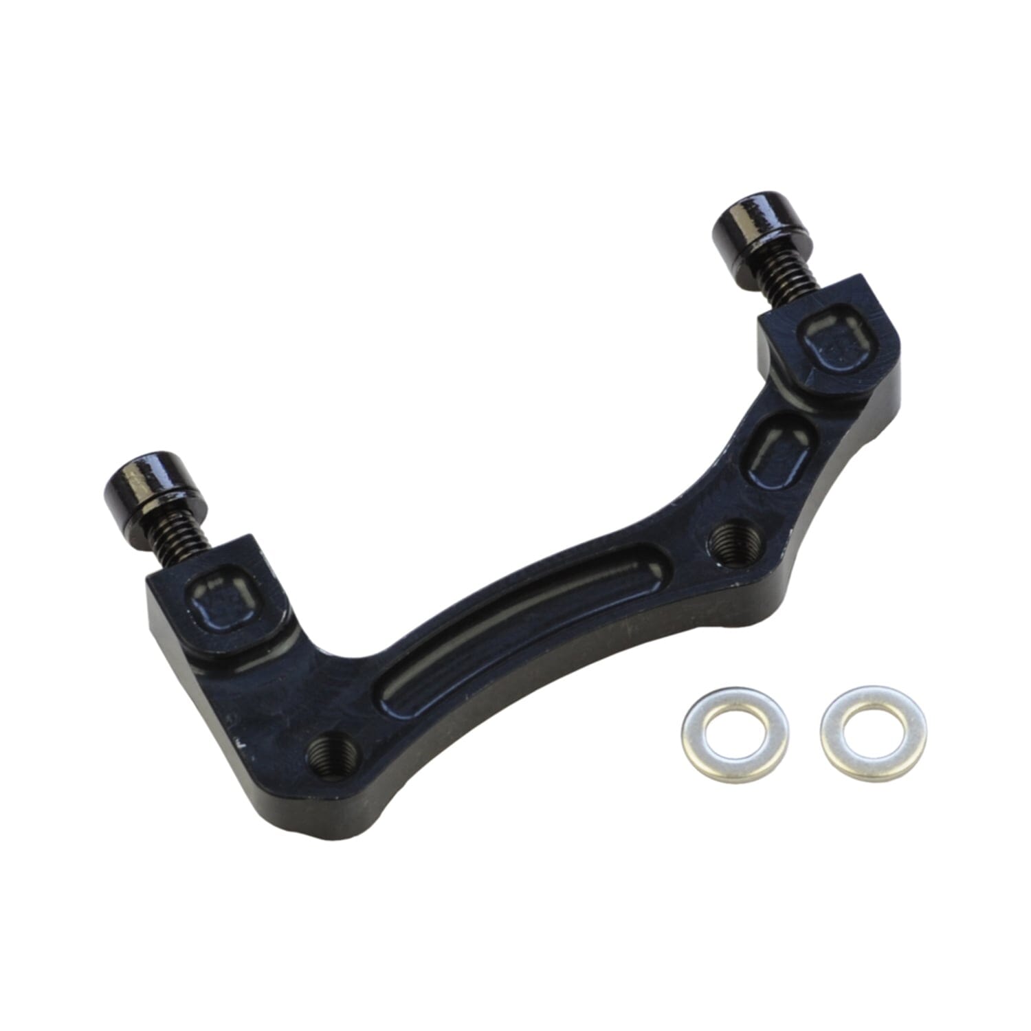 Remklauwadapter voor/achter PM / IS HOPE (Voor 203 mm / Achter 183 mm) #HBMB Zwart