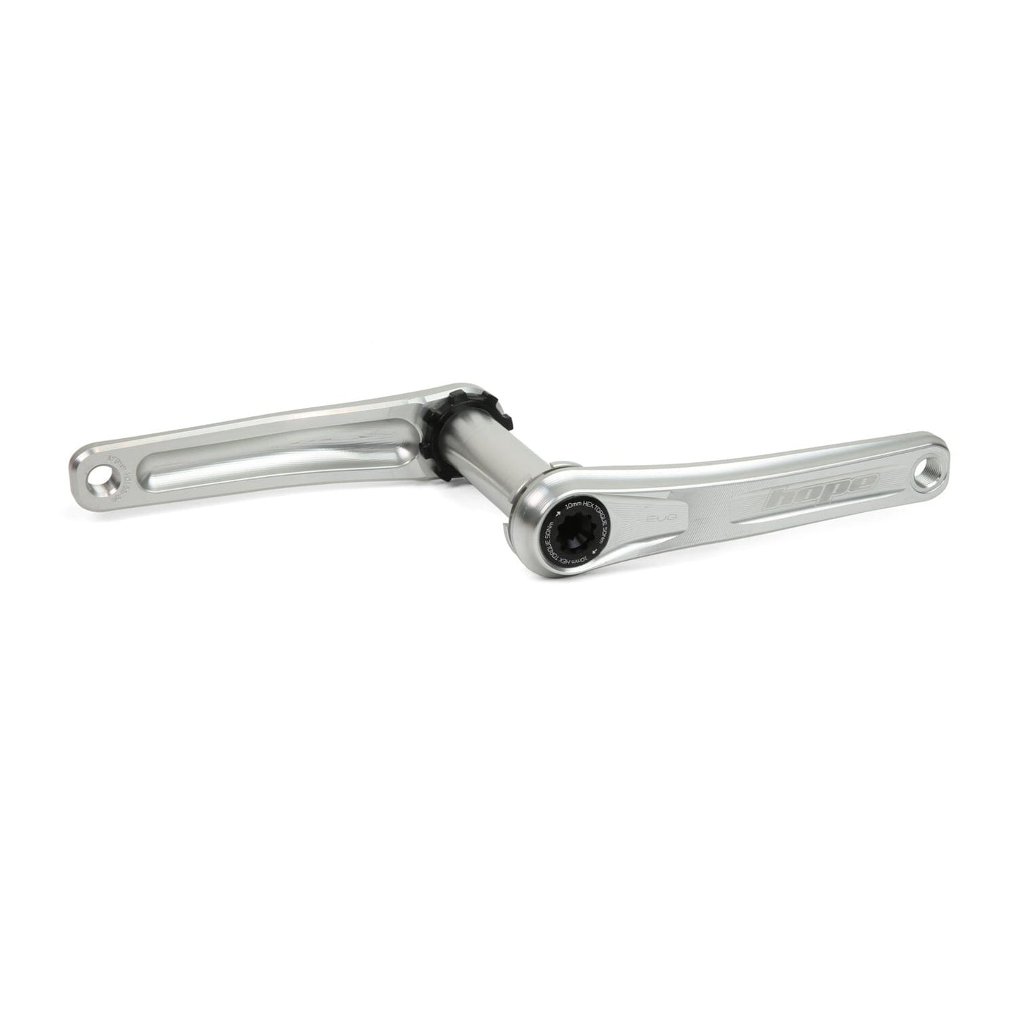 HOPE EVO cranks 83 mm kast (zonder ster) Zilver