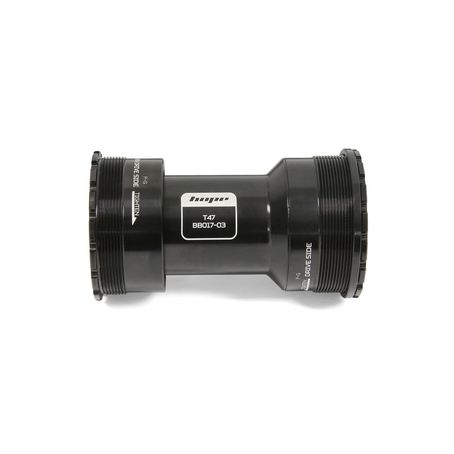 HOPE T47 86/92 mm crankstel 30 mm as #BBT478630SSN Zwart