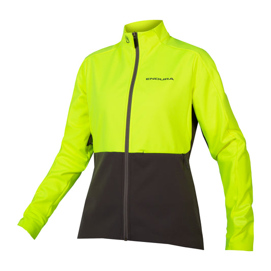 ENDURA WINDCHILL II Jas Dames Geel/Zwart