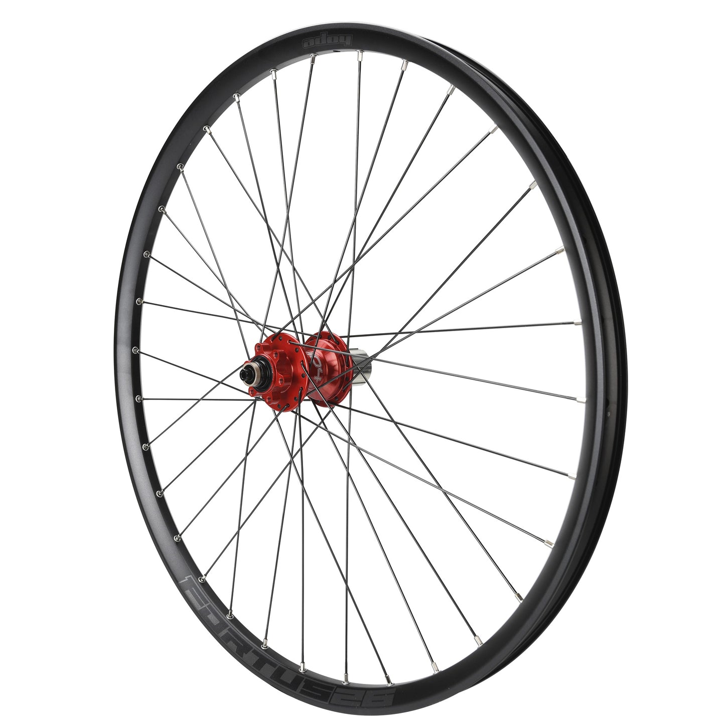 Paar HOPE FORTUS 26 W 29" PRO 5 Boost Sram XD 6 Gaten Wielen Rood