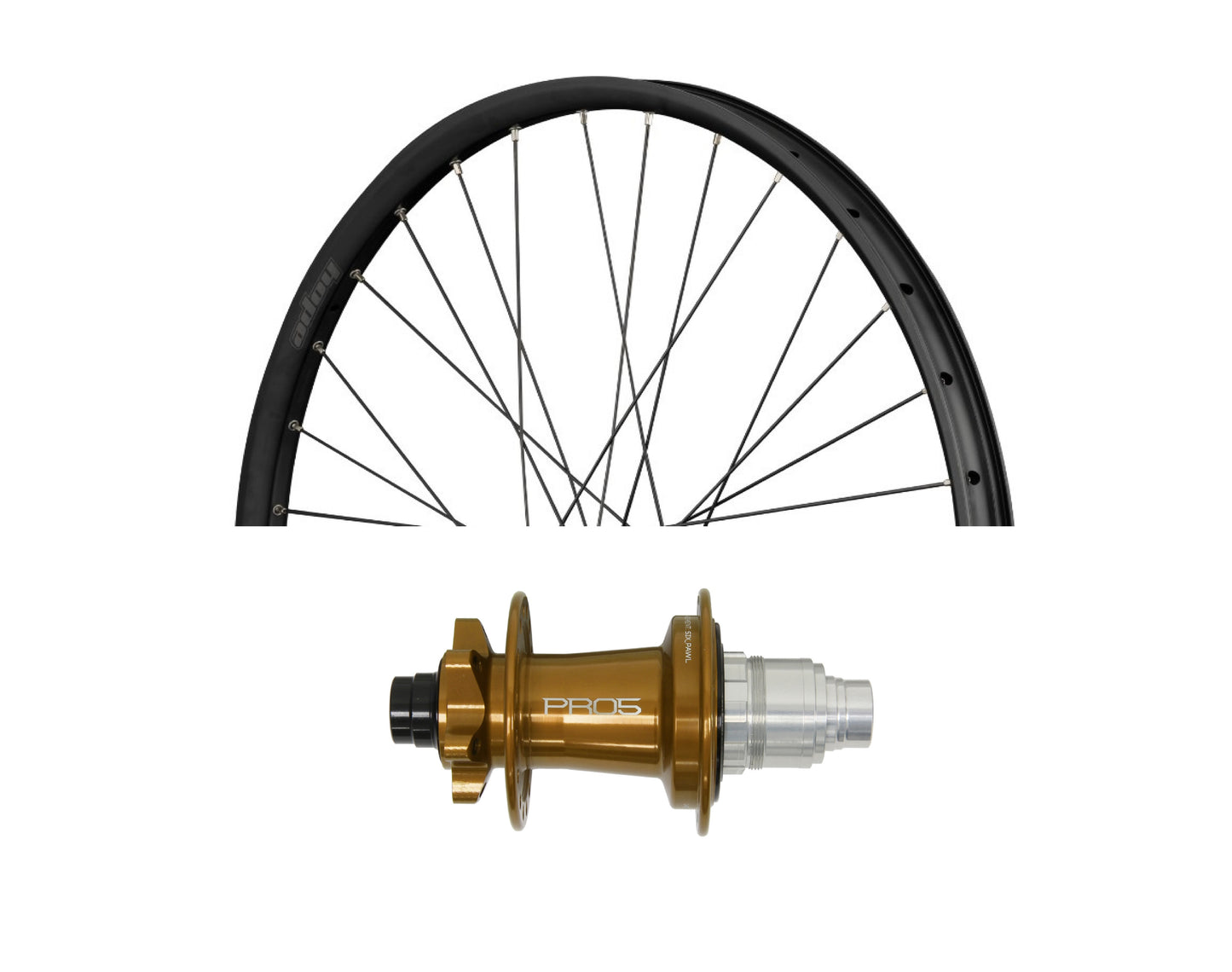 Paar HOPE FORTUS 30 W 29" PRO 5 Boost Sram XD 6 Gaats bronzen wielen