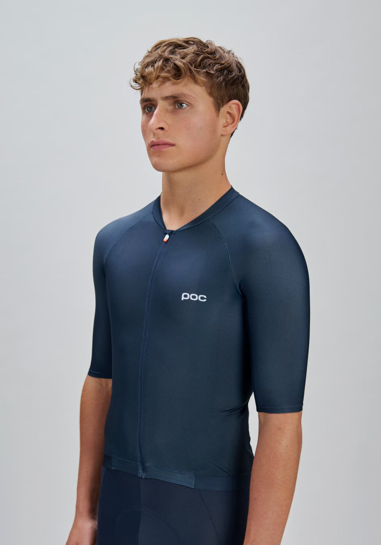 POC PRISTINE Korte Mouw Jersey Marine