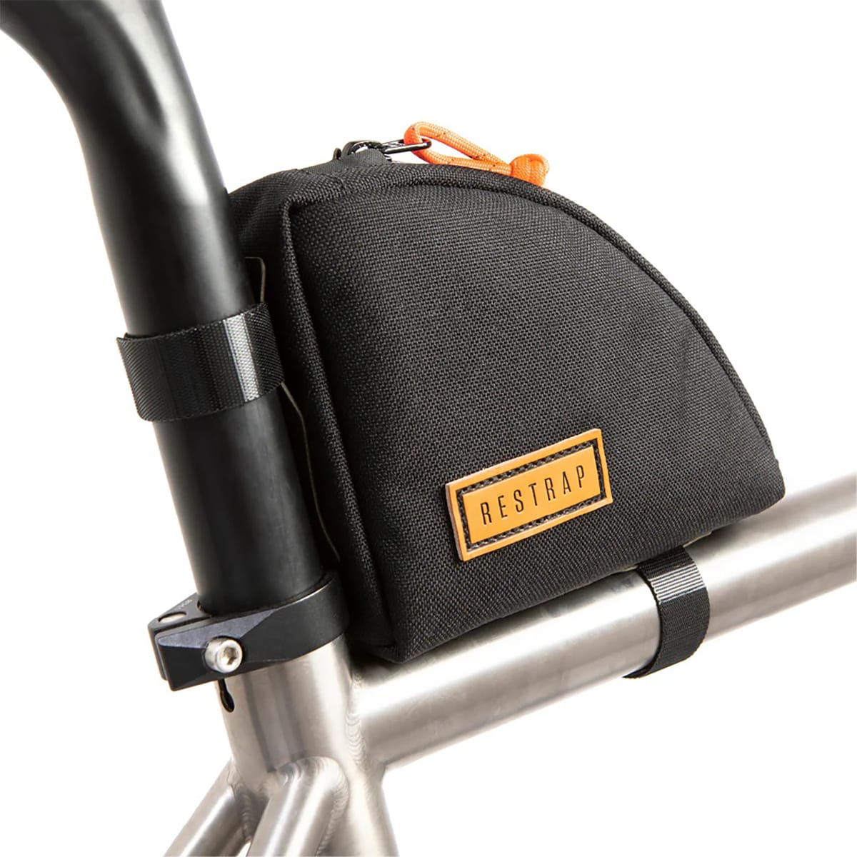 Frametas RESTRAP REAR TOP TUBE BAG 0,8L Zwart