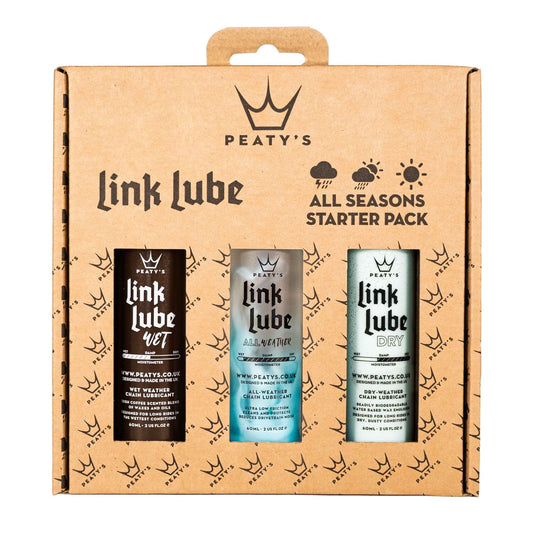 PEATY'S LINKLUBE ALL SEASONS Alle Condities Smeermiddelen Pack ( 3 x 60 ml)