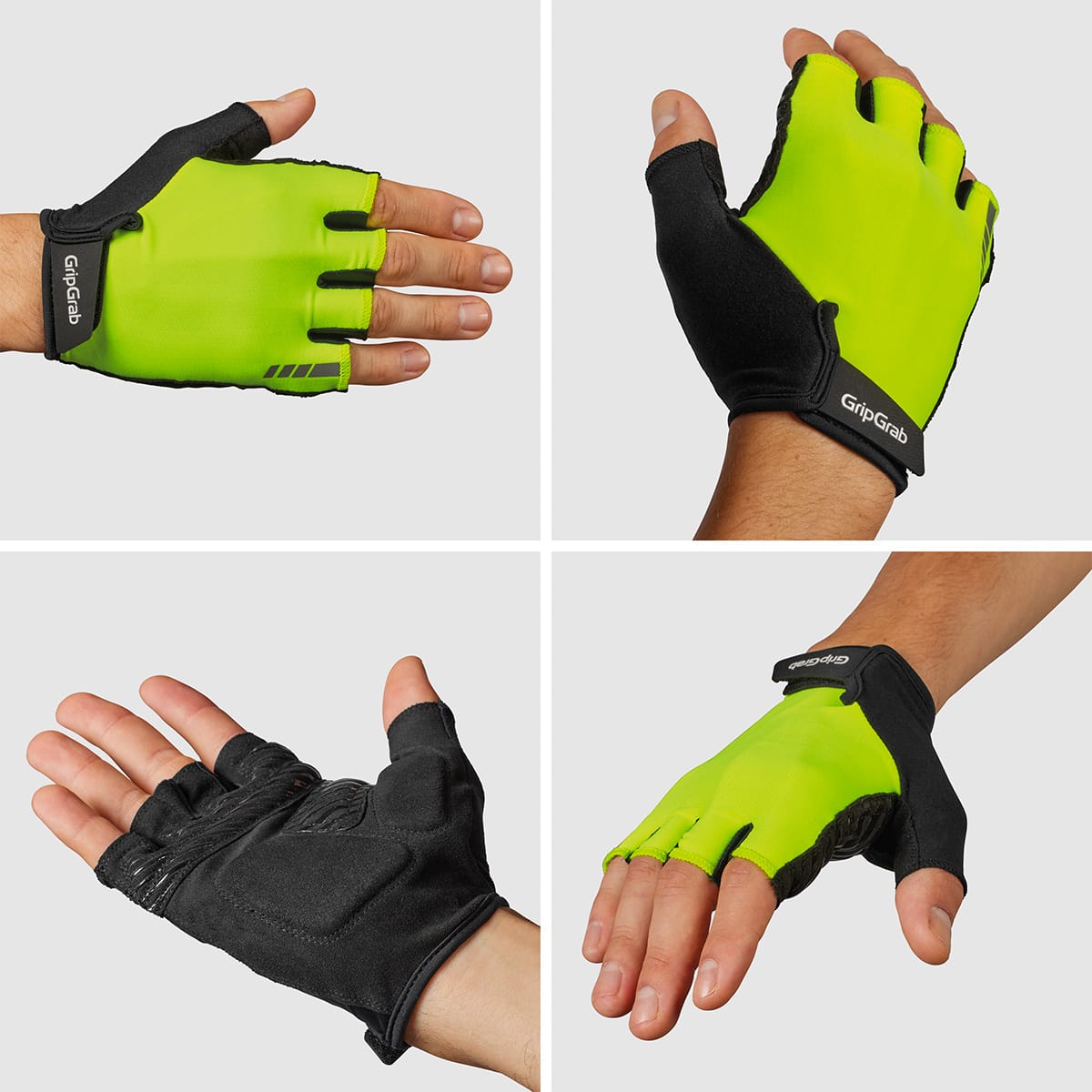 GRIPGRAB PRORIDE RC MAX Korte Handschoenen Geel