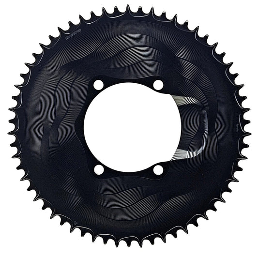 Mono Kettingblad 12V ALUGEAR AERO 110 BCD voor Shimano Zwart