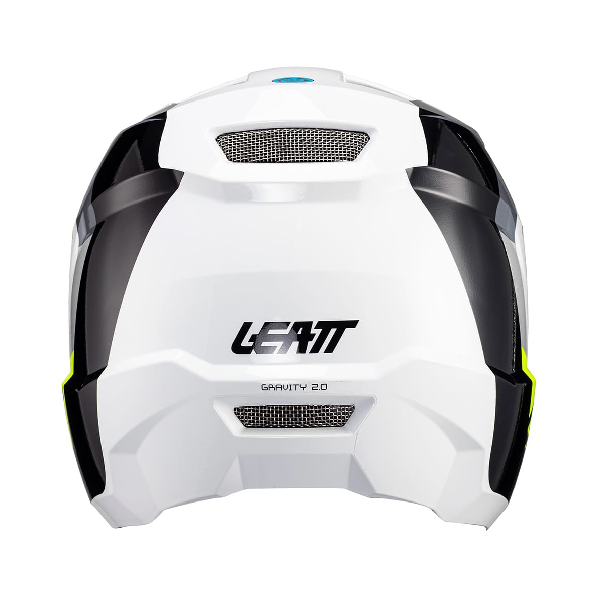 LEATT MTB GRAVITY 2.0 Helm Wit/Zwart