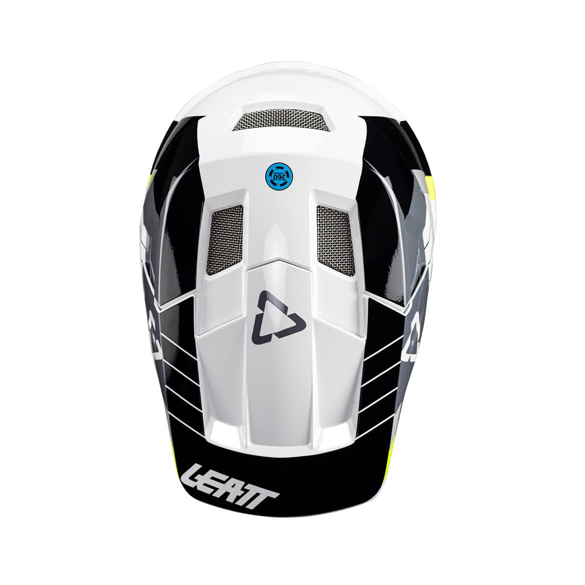 LEATT MTB GRAVITY 2.0 Helm Wit/Zwart