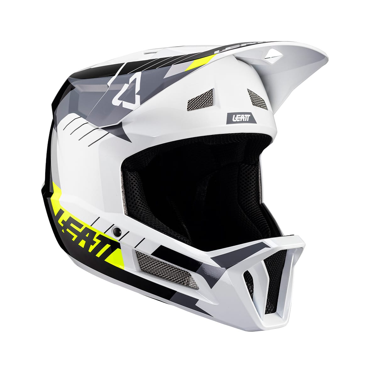 LEATT MTB GRAVITY 2.0 Helm Wit/Zwart