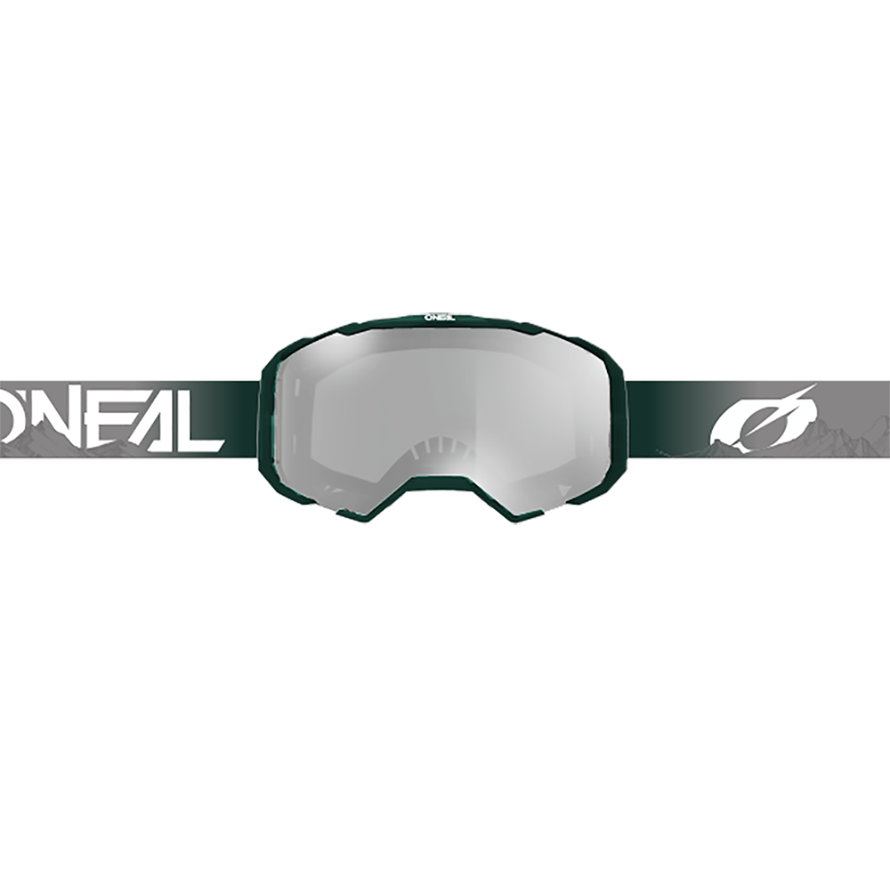 O'NEAL B-22 COVERT Masker Grijs/Groen Helder Schild